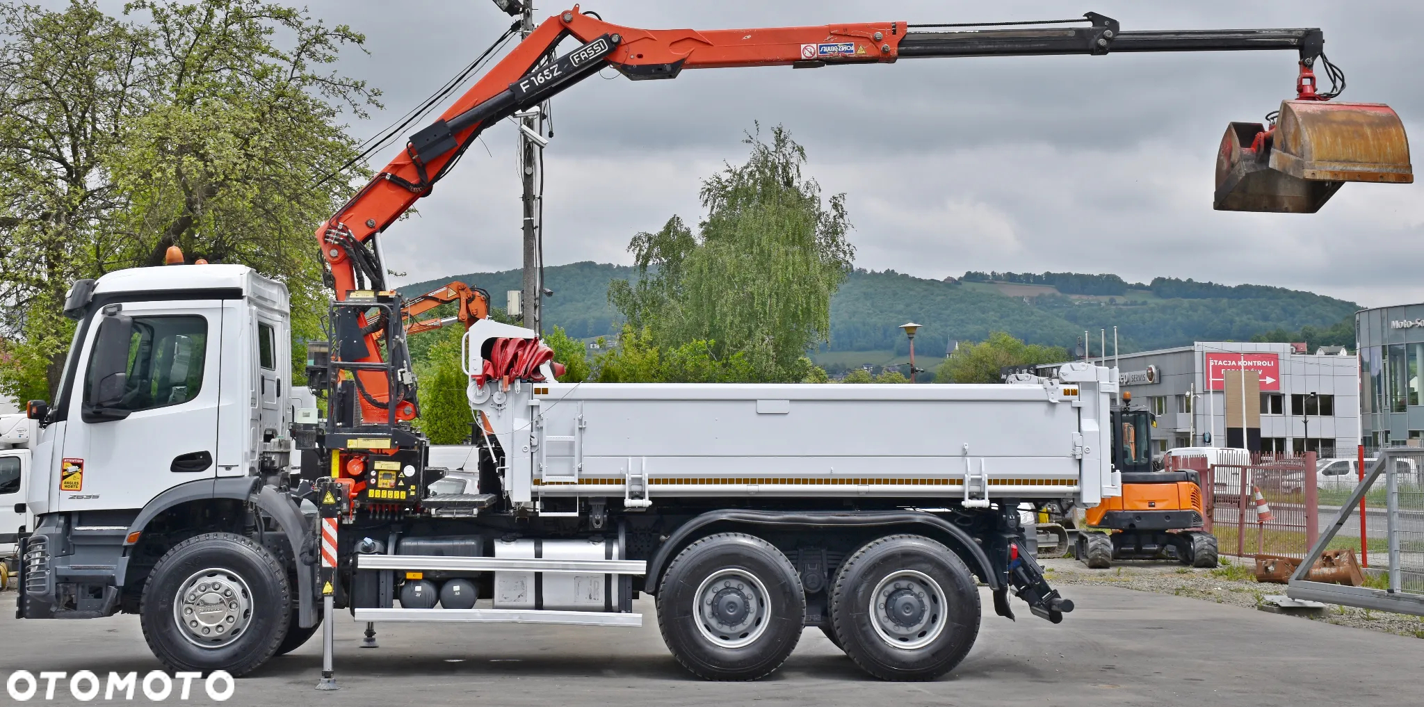 Mercedes-Benz AROCS 2635 * FASSI F165AZ.0.22 + PILOT * 6x4 - 6