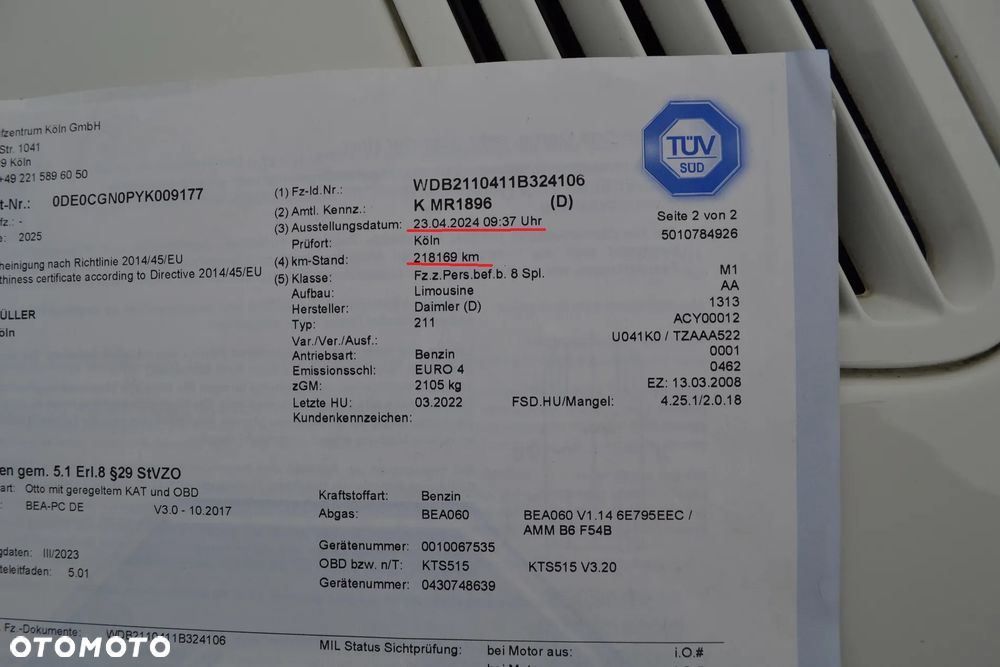 Mercedes-Benz Klasa E 200 Kompressor Automatik Elegance - 39