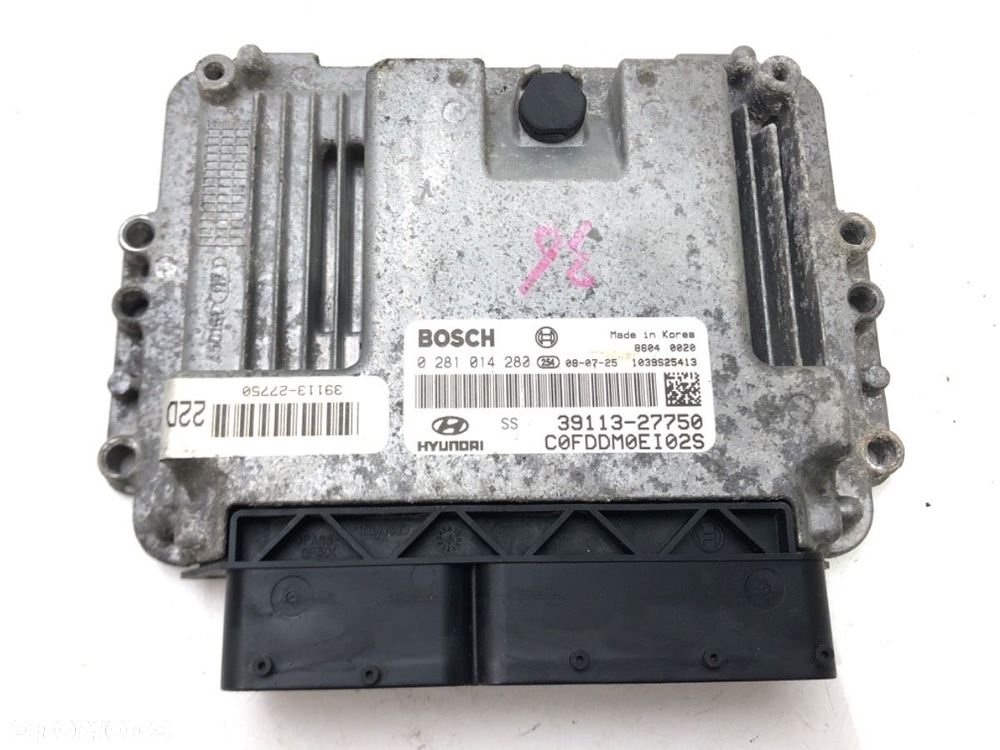 KOMPUTER SILNIKA  HYUNDAI i30 (FD) 2007 - 2012 2.0 CRDi 103 kW [140 KM] olej napędowy 2007 - 2011 - 1