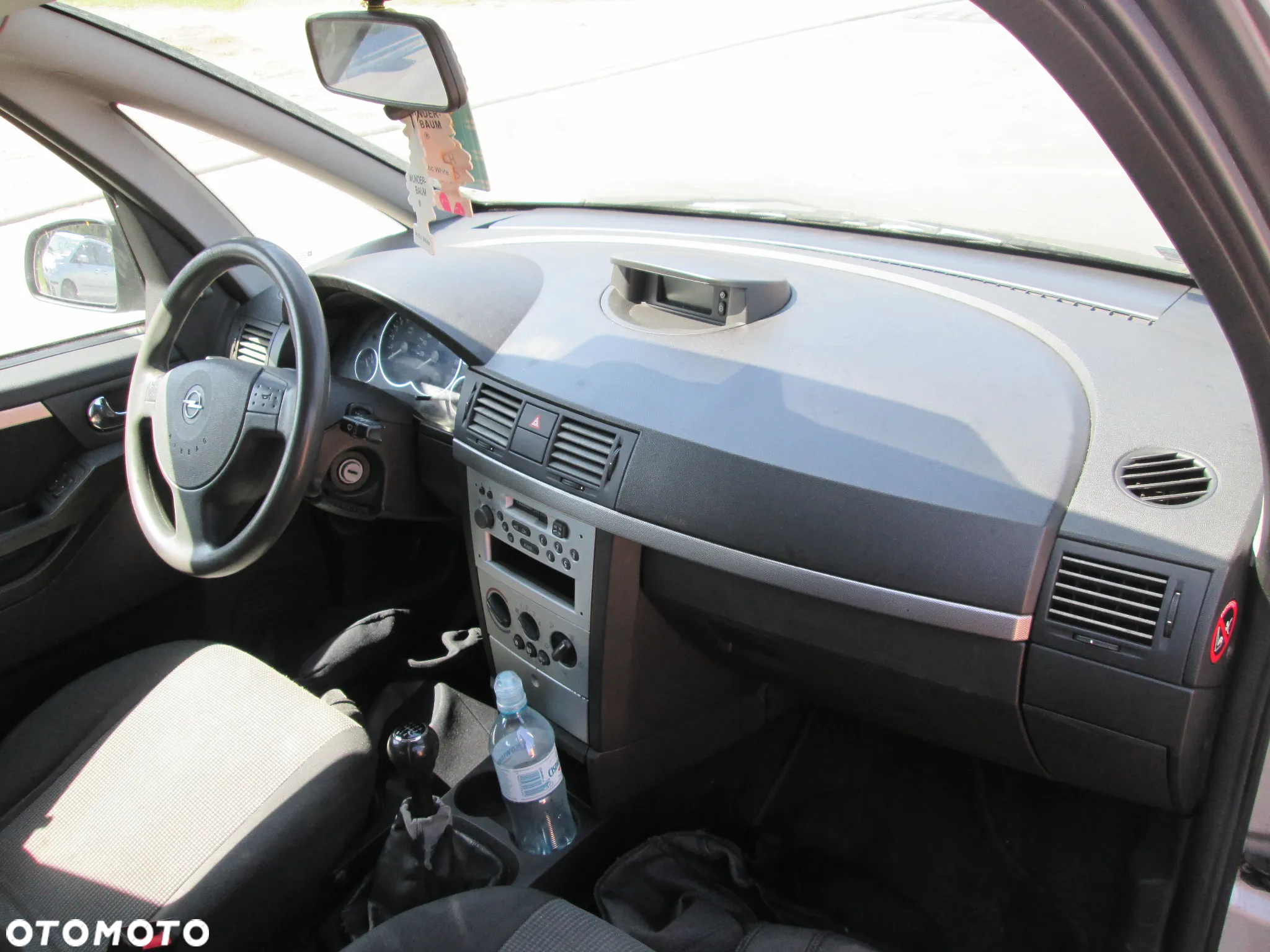 OPEL MERIVA A 1.6 8V Z16SE Z157 SILNIK DRZWI MASKA SZYBA FOTELE CZĘŚCI SREBRNA - 9