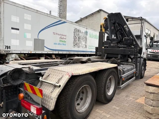 Renault Premium Lander 430 HIAB Hakowiec XP20 + HDS X-HIDUO 188 E-5 + kontener - 3