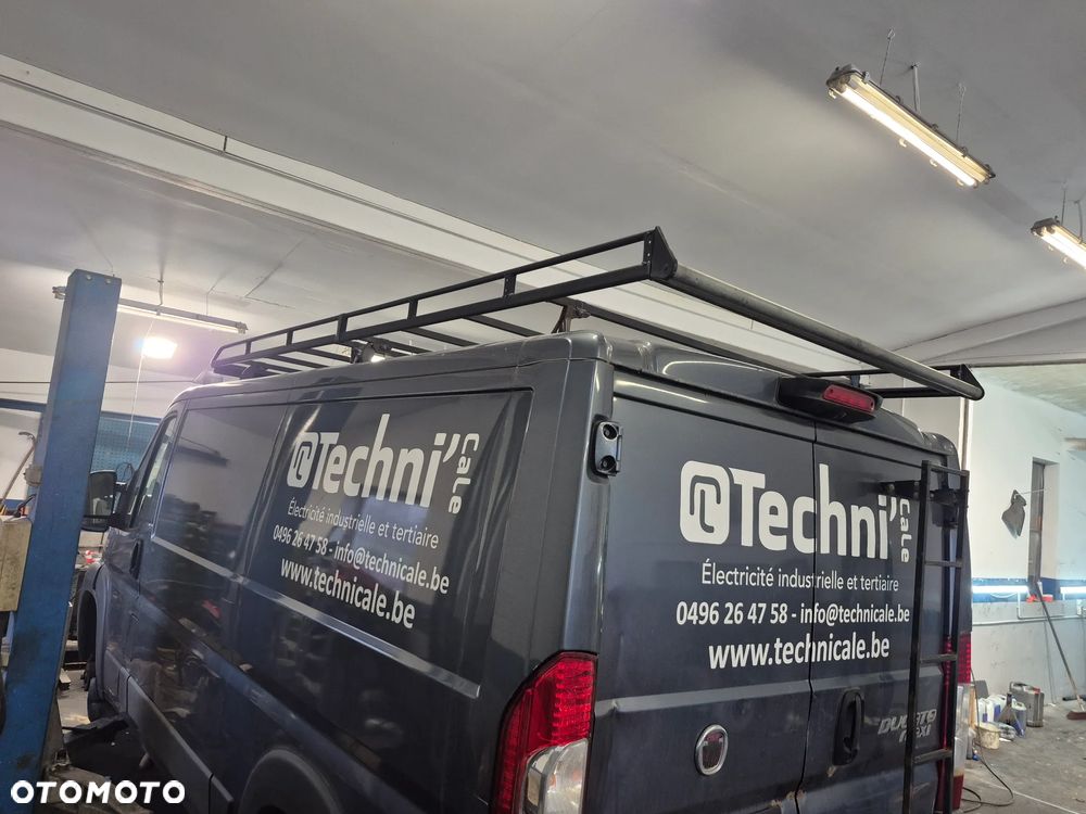 Ducato  Boxer Jumper l2h2 średniak Bagażnik dachowy z rolką i drabiną - 2