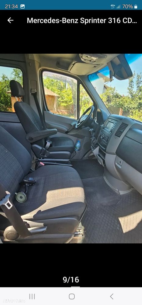 Mercedes-Benz Sprinter 316 CDI 906.235 Pickup cabina dubla - 9