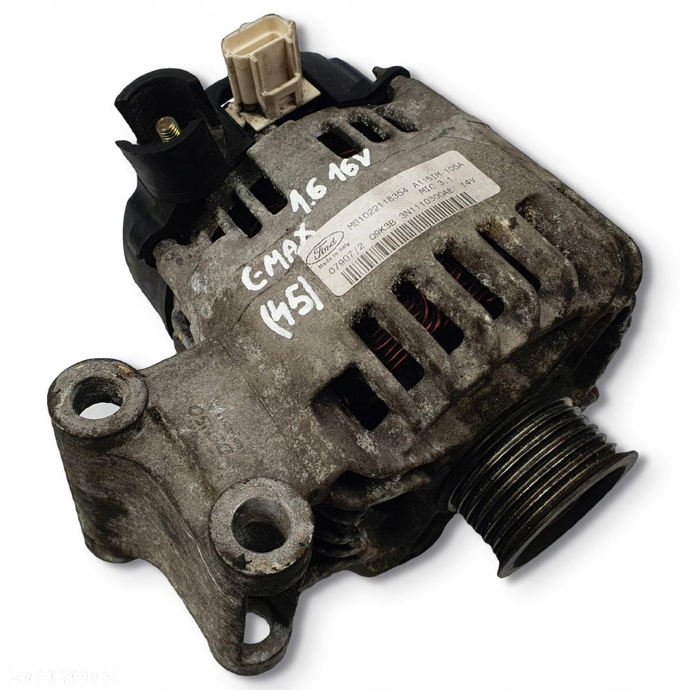ALTERNATOR Ford C-Max Focus MK2 1.6 16V MS1022118354 - 1