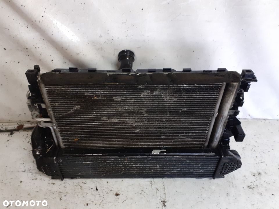 Ford Mondeo MK4 S-max Galaxy 1.6 1.8 2.0 komplet chłodnica wody wentylator intercooler klimy - 4