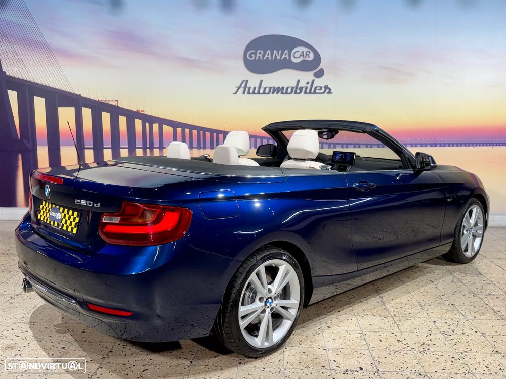 BMW 220 d Cabrio LIne Luxury Auto - 4