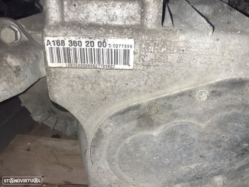 Motor Mercedes A160 gasolina 166960 caixa velocidades R168361 - 7
