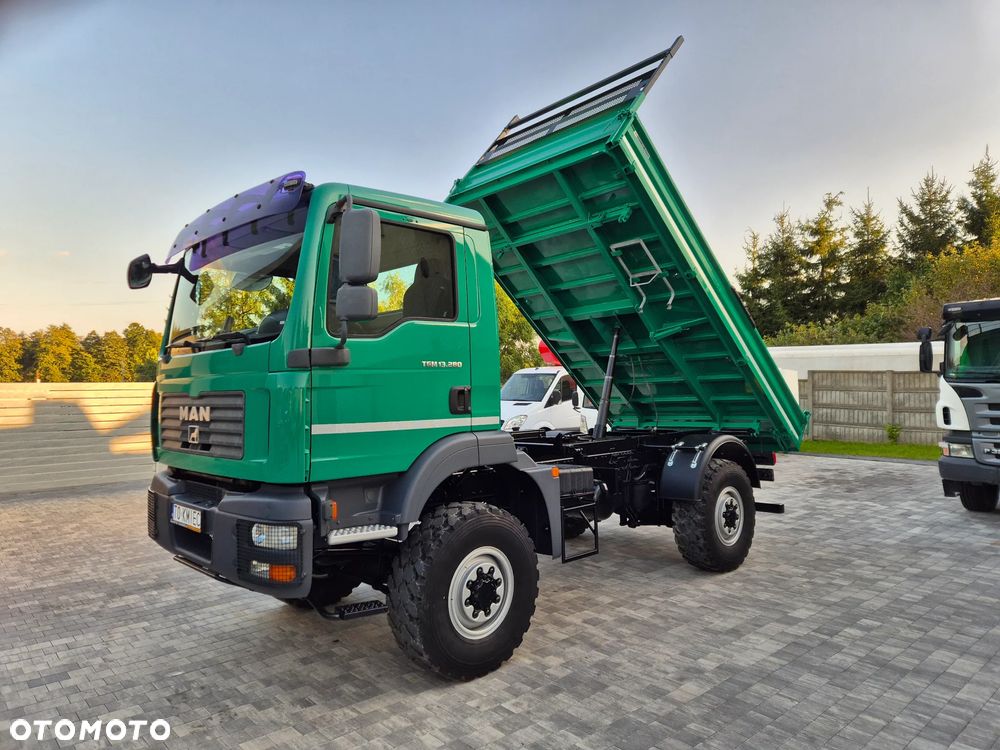 MAN TGM 13.280 4x4 Wywrotka Meiller-Kipper Z Niemiec Samochód Specjalny ( TGL L2000 Star )