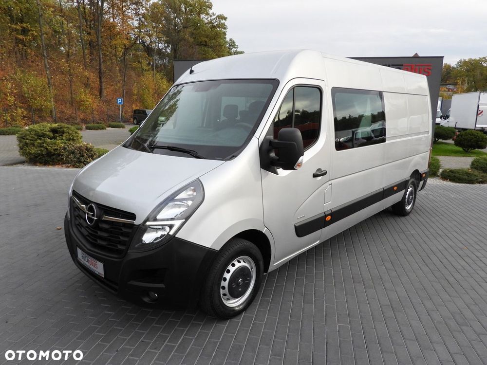 Opel MOVANO FURGON BRYGADÓWKA 7 MIEJSC TEMPOMAT LEDY KLIMATYZACJA  180KM - 20