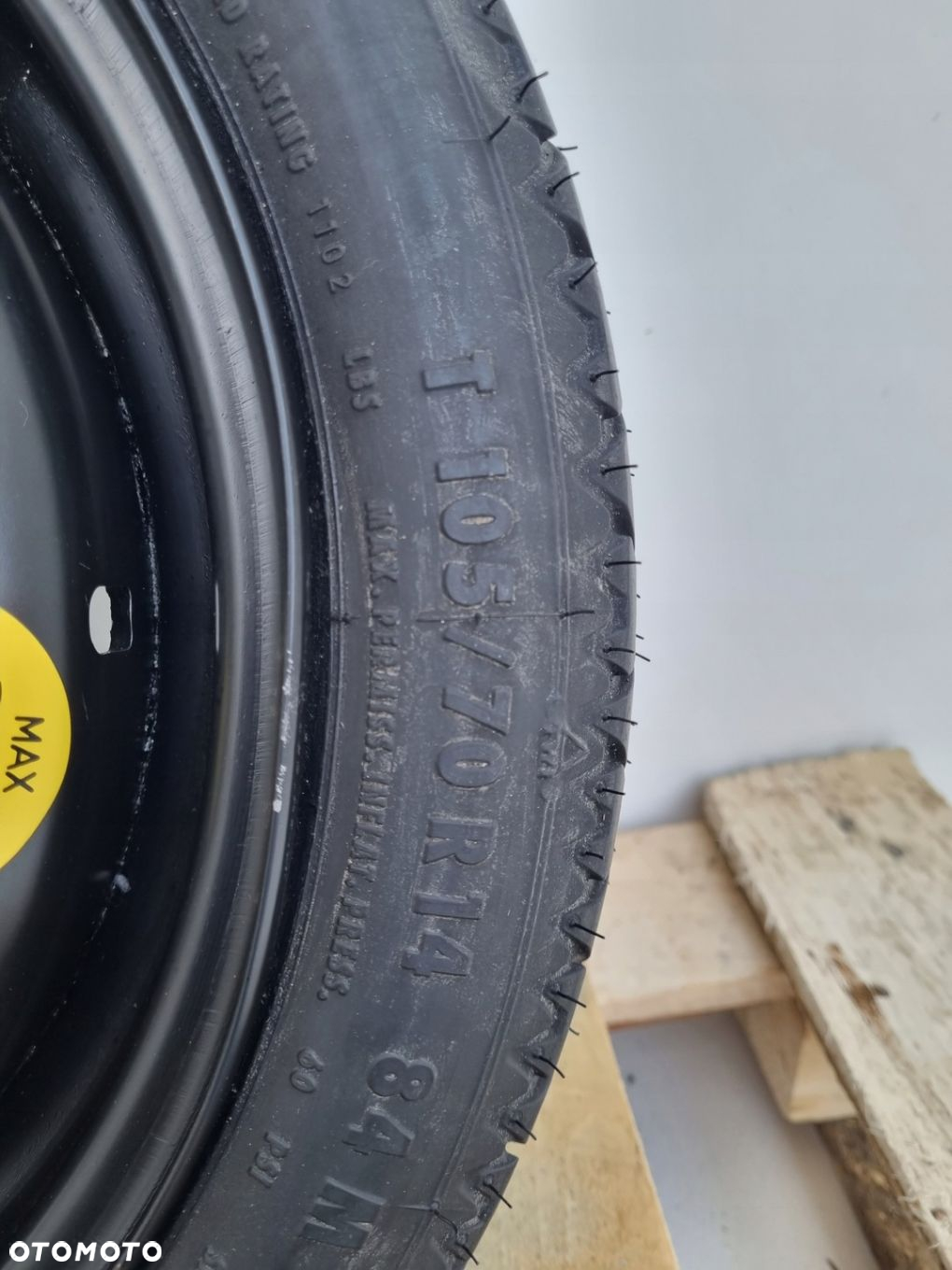 Seat Vw Skoda KOŁO DOJAZDOWE dojazdówka 105/70 R14 4x100 1L0601025D - 7