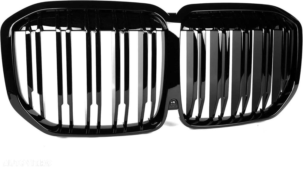 Grile Nari Duble M Design / Grila Centrala Dubla BMW X7 G07, 2019-2022 - 3