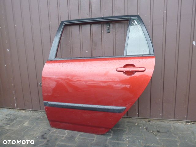 DRZWI LEWY TYŁ LEWE TYLNE KOMPLETNE TOYOTA COROLLA E12 KOMBI KOLOR 3N8 - 4