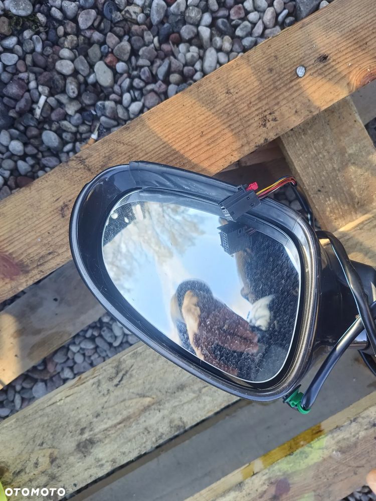 PASSAT B6 LUSTERKO PRAWE ELEKTRYCZNE EUROPA  LC8Z BRĄZOWA MOKKA - 2