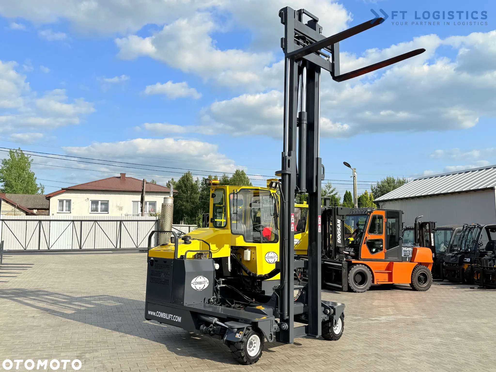 Combilift C4000 / DIESEL / DUPLEX - 4100MM / POZYCJONER / JEDYNIE 2951MTH / JAK NOWY - 36