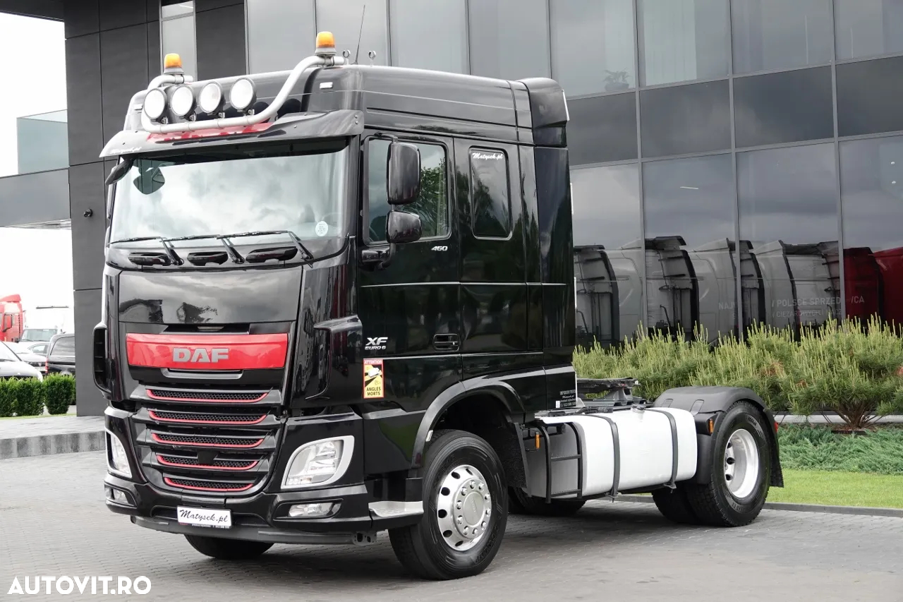 DAF XF 460 / HIDRAULICĂ / SUSPENDERE ÎNALTĂ / PNEURI 100% / JANTE ALIE / IMPORTAT - 3