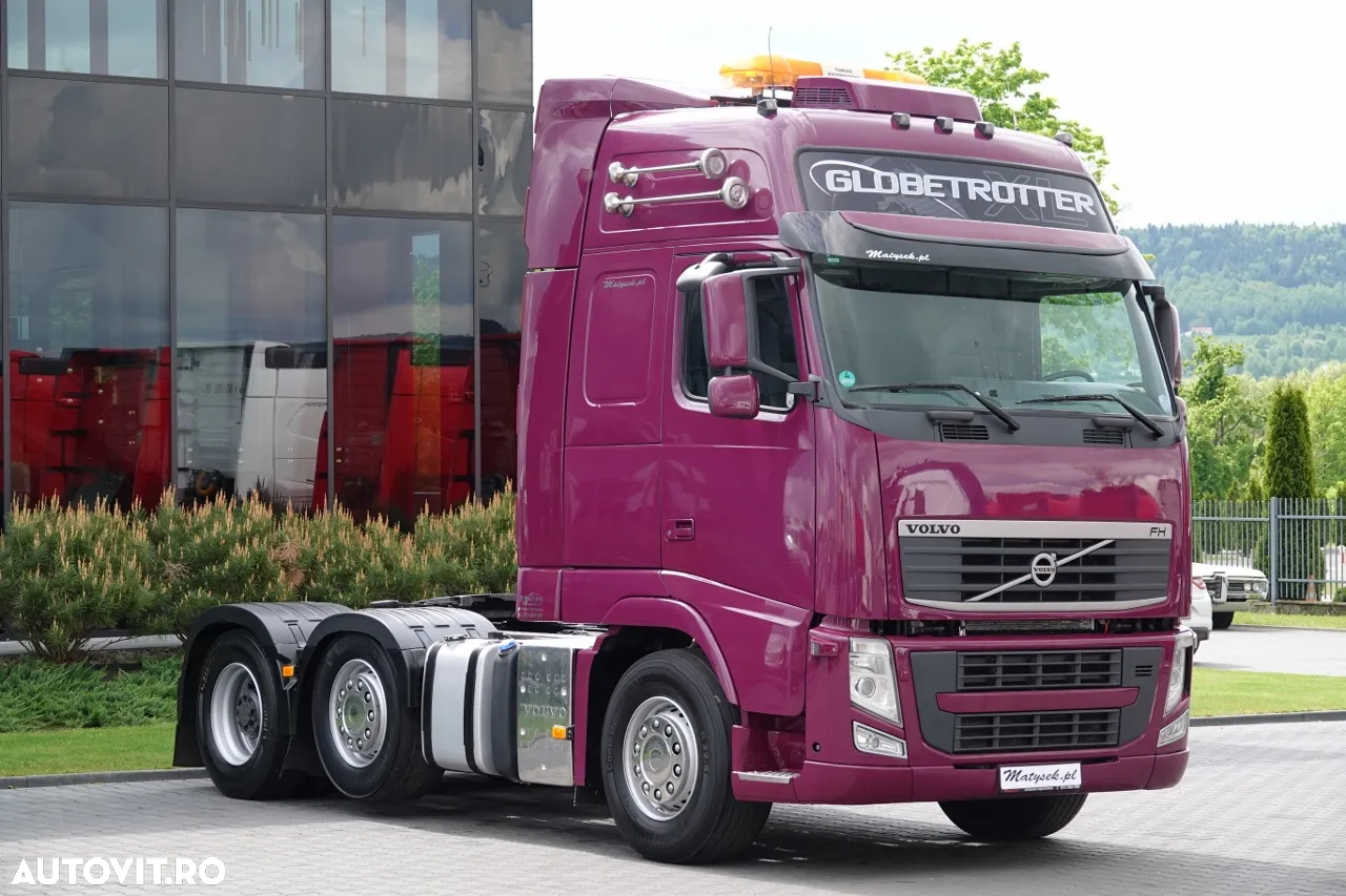 Volvo FH 540 / PUSHER / Tractor cu 3 axe / RETARDER / I-PARK COOL / AXIE LIFTING DIRECȚIE / PIELE / IMPORTAT - 3