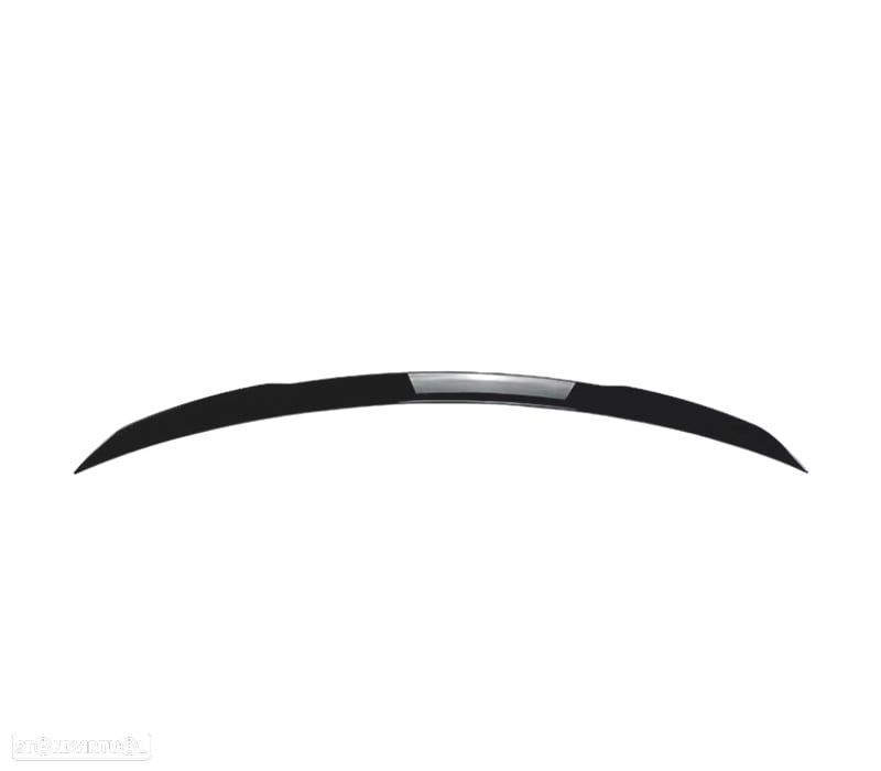 AILERON SPOILER MERCEDES CLA X118 19-23 PRETO BRILHANTE - 2