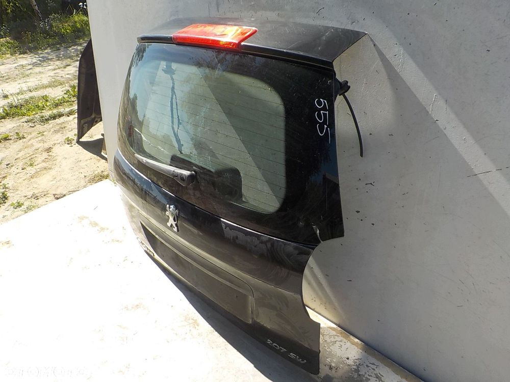555 PEUGEOT 207 SW KOMBI 06-12 KLAPA TYŁ TYLNA - 8