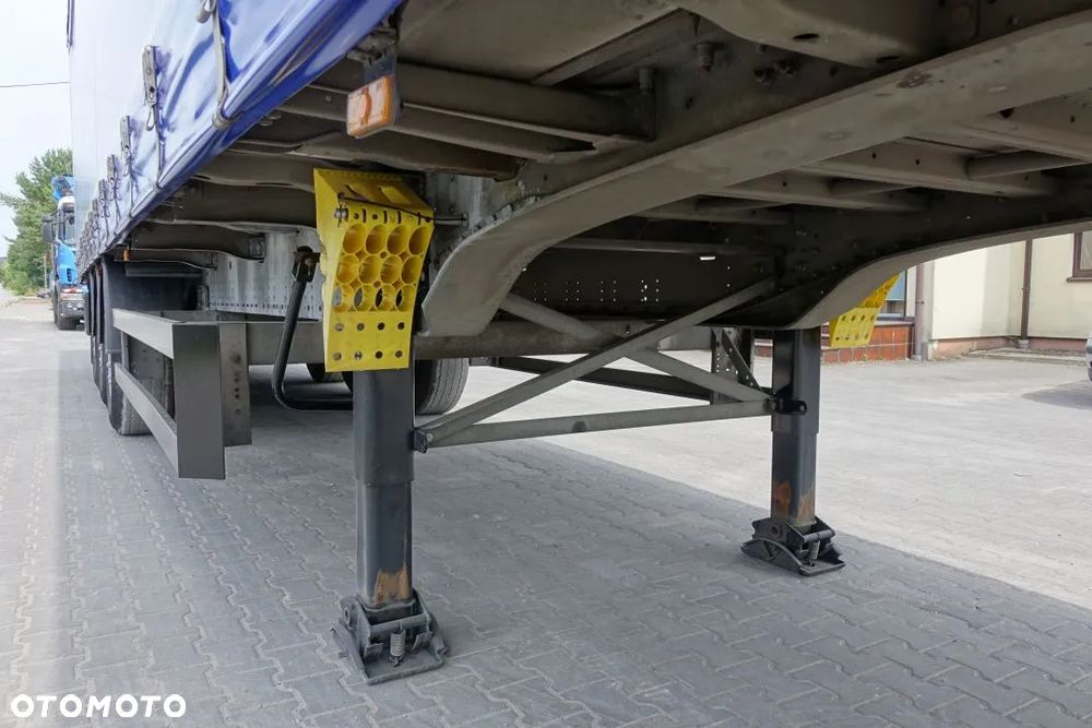 Schmitz Cargobull FIRANKA / STANDARD / OSIE SCHMITZ / NOWE PLANDEKI / OCYNK/ KOSZ I KOŁO ZAPASOWE / - 9