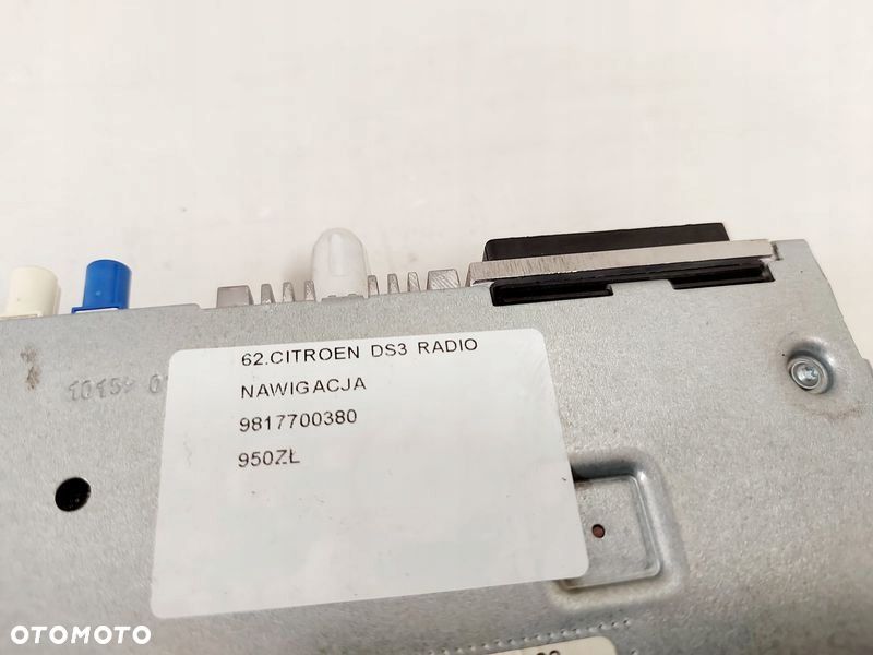 CITROEN DS3 RADIO NAWIGACJA 9817700380 - 3