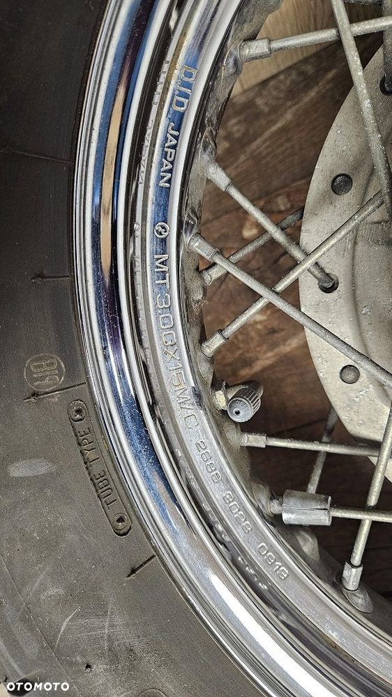 YAMAHA XV 535 VIRAGO FELGA TYŁ TYLNA HAMULEC BĘBNOWY BĘBEN - 11