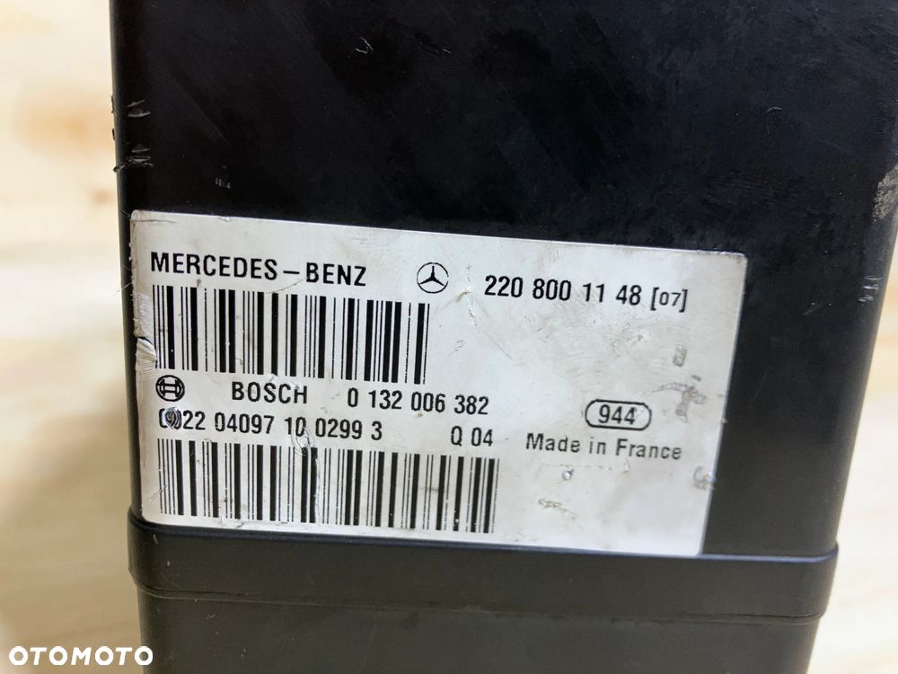 STEROWNIK ZAMKA CENTRALNEGO W220 LIFT POMPKA MODUŁ 2208001148 0132006382 POMPA - 4