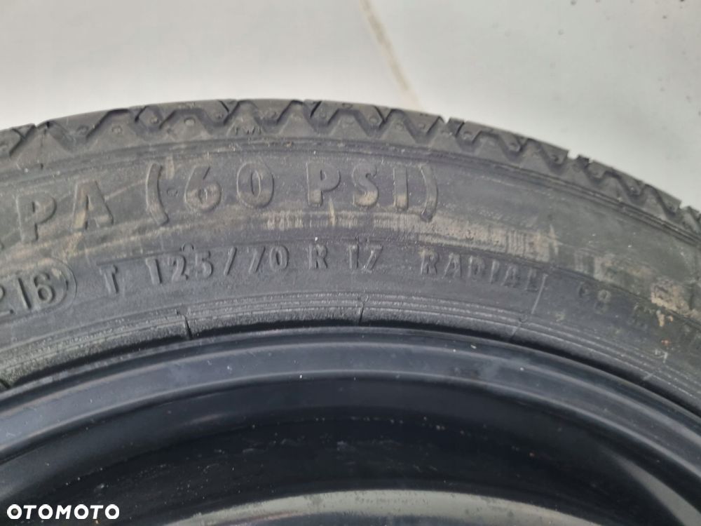 KOŁO DOJAZDOWE Opel Insignia A 125/70 R17 5x120 17X4.00B IS41 dojazdówka - 8