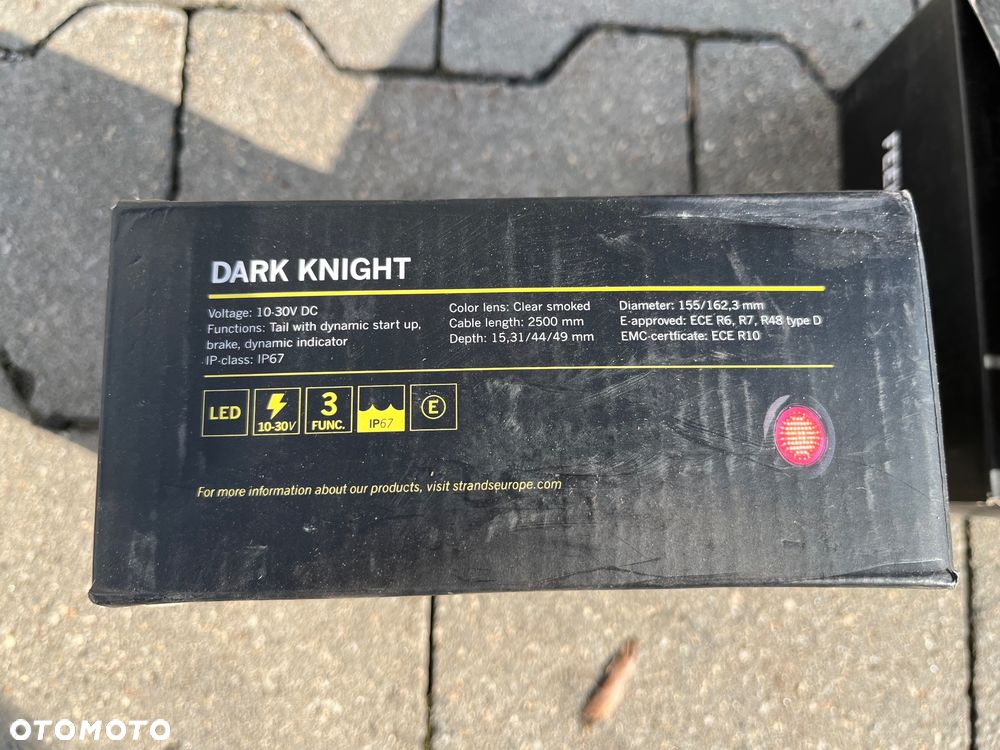 NOWE lampy tylne Dark night LED światło cofania - 4
