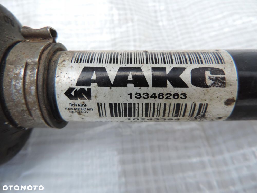 OPEL ZAFIRA C PÓŁOŚ LEWA KRÓTKA 1.4 TURBO 13348263 AAKG - 5