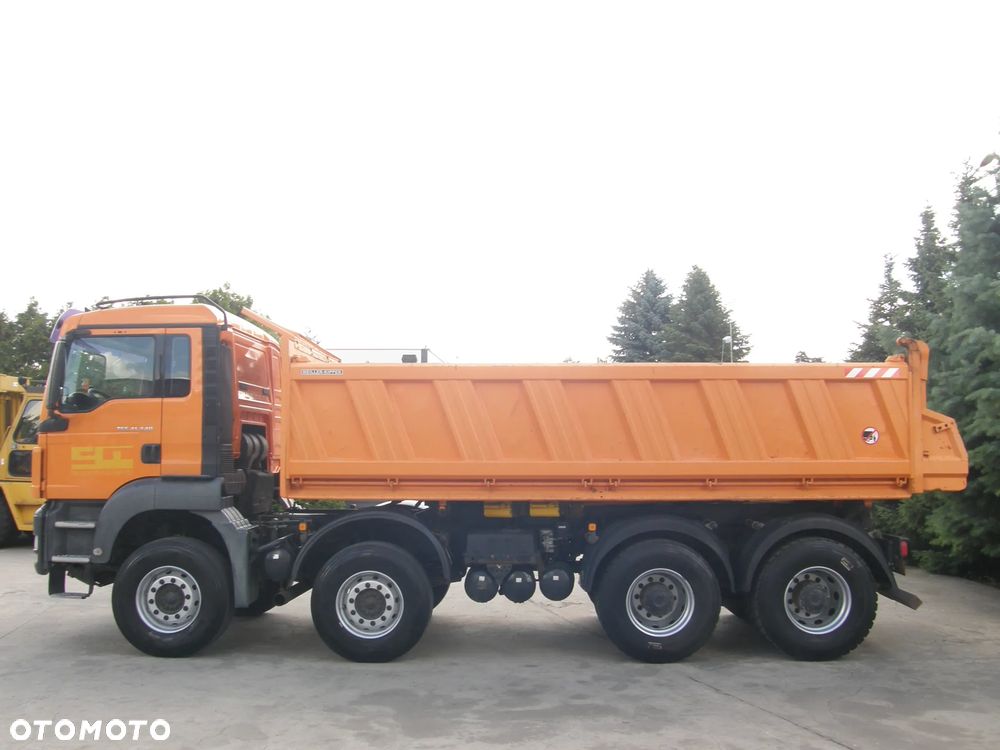 MAN TGS 41.440 8x4 470000km manual wywrotka Meiller-Kipper z Niemiec - 31