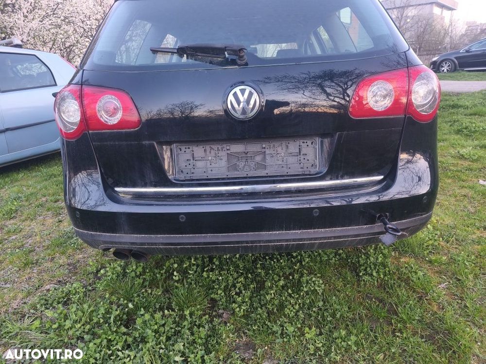 Bară spate Volkswagen Passat B6 break variant combi L041 negru - 2