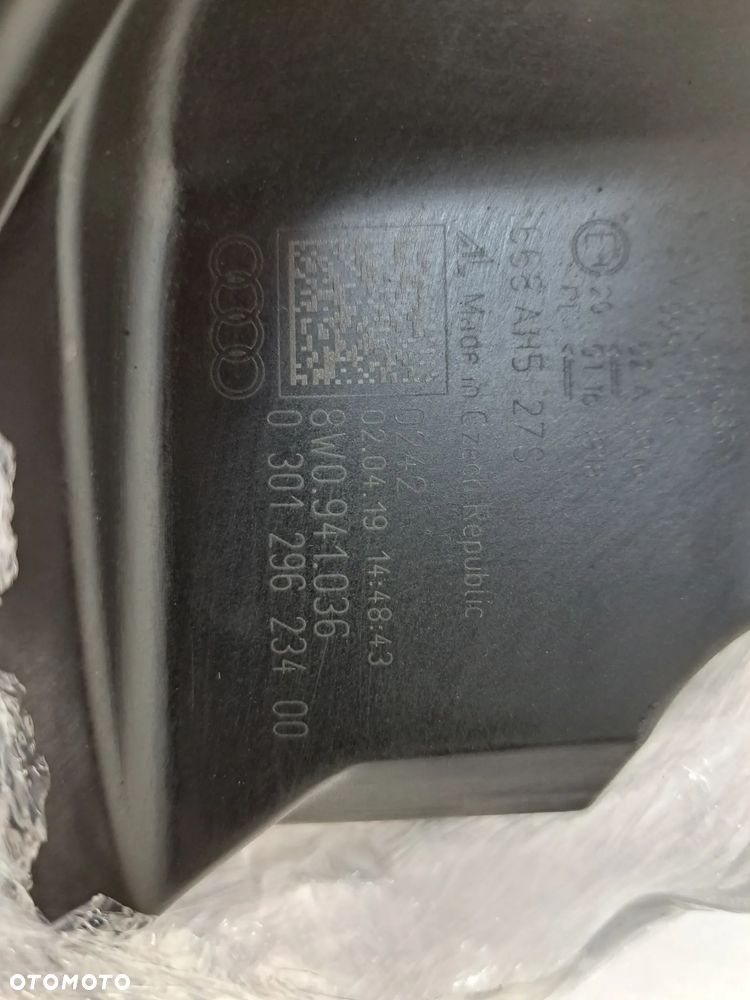 LAMPA PRZÓD PRAWA AUDI A4 B9 8W FULL LED MATRIX 16-19 8W0941036 - 10