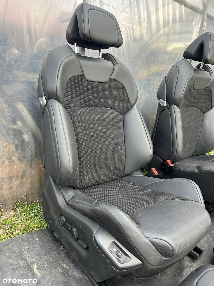 Fotele kanapa środek grzane elektryczne masaż półskóra Citroen C5 III X7 Sedan - 3