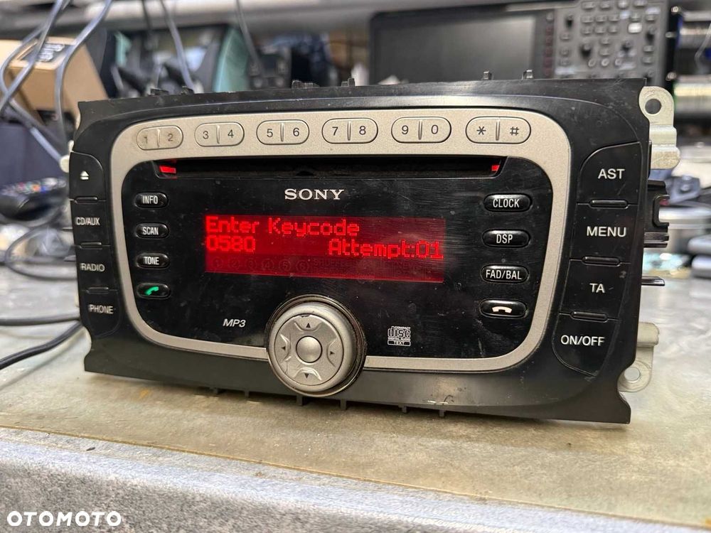 Fabryczne Radio Sony Ford Mondeo MK4 - 3