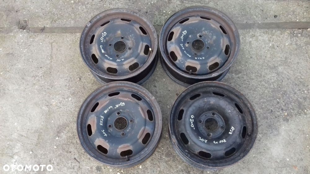 felgi stalowe peugeot citroen psa 4x108 6jx15'' et27 - 1