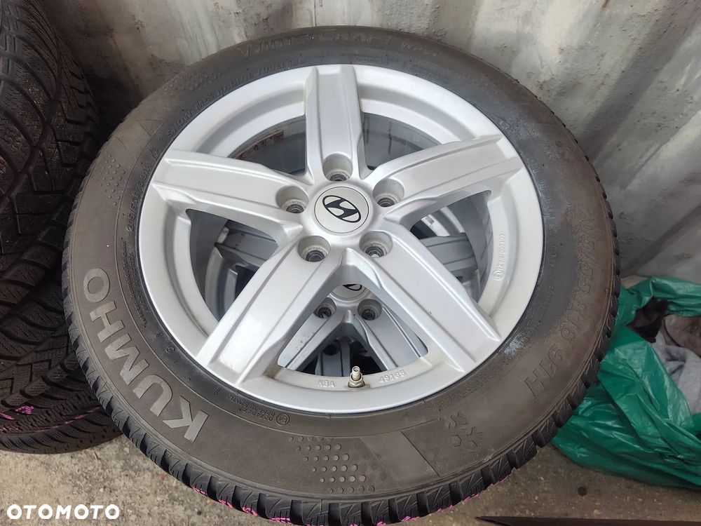 5x114,3 Felgi Aluminiowe Alufelgi Oryginalne 5x114 Koła Zimowe Zima 16 Hyundai Coupe Elantra i30 ix20 Kia Ceed Venga Soul Carens Cerato Mazda Mitsubishi Legnica ALU-RAD 205/55 6mm - 1