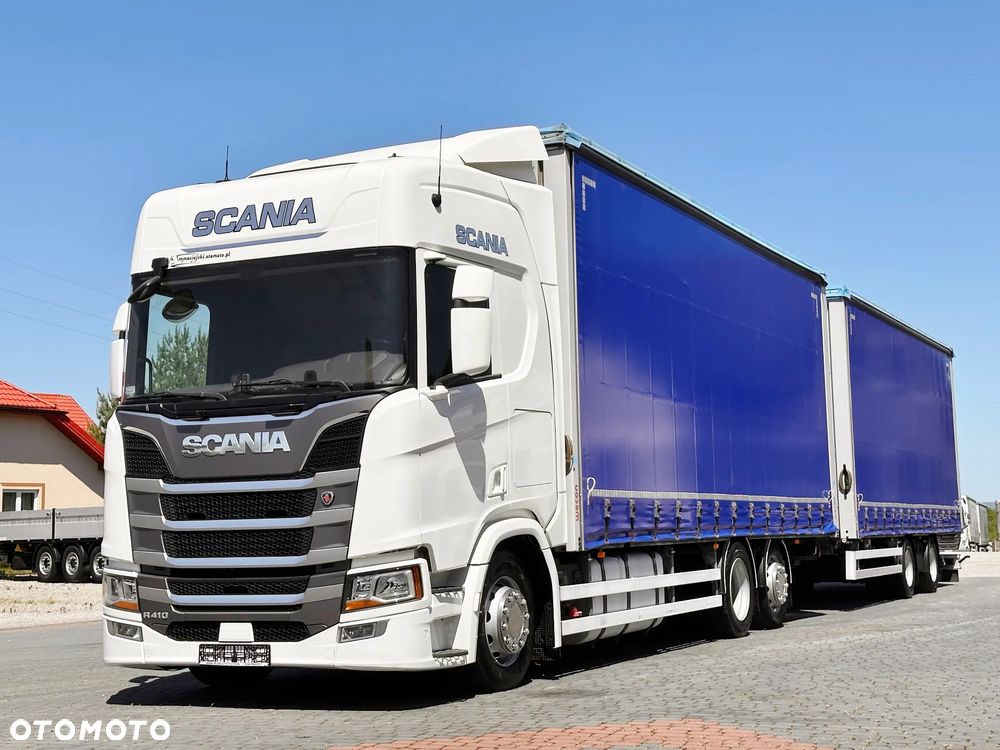 Scania R410 NEXT GEN 6X2 TANDEM ZESTAW WECON 7.7m - 7.7m - 1