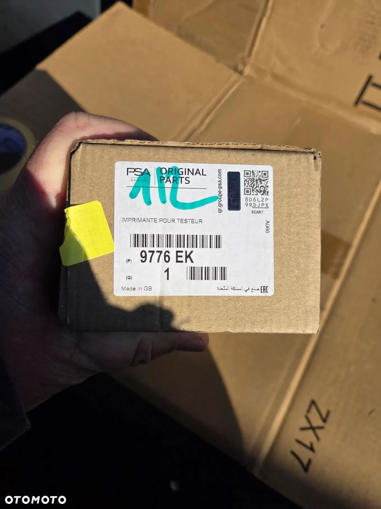 DRUKARKA DO TESTERA AKUMULATORA Baterii Citroen DS Opel Peugeot PSA 9776EK Midtronics 182-003B IR/RS232 THERMAL PRINTER - 7
