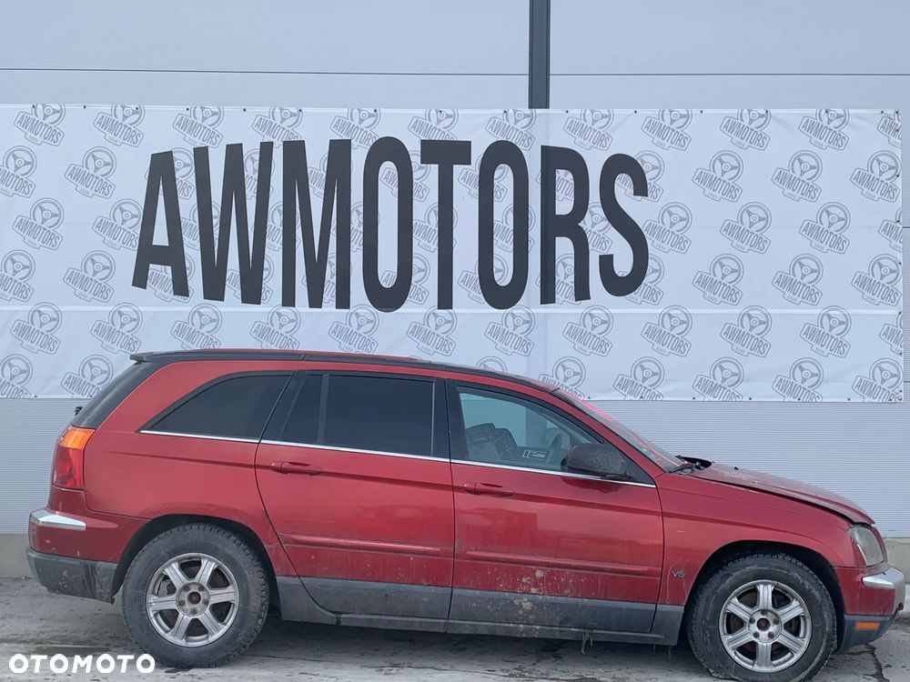 CHRYSLER PACIFICA 2004 *SAMOCHÓD NA CZĘŚCI* 3950 MASKA, LAMPA, DRZWI, LUSTERKO, ZDERZAK, GRILL, BŁOTNIK, KLAPA, BELKA, DESKA, FOTELE, KANAPA, ĆWIARTKA KIEROWNICA, TARCZE, ZACISKI, ZAWIESZENIE, KOMPLETNY PRZÓD, KOMPLETNY TYŁ, LICZNIK, ZEGARY, PRAWE LEWE PRZÓD TYŁ