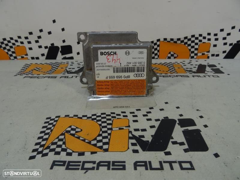 Centralina De Airbags Audi A3 Sportback (8Pa)  8P0959655f / 0285001482 - 1
