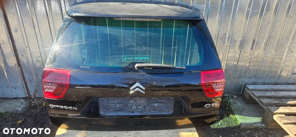 Klapa tylna tył kompletna Citroen C5 III X7 kombi KTVD