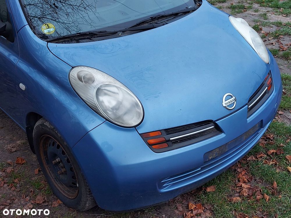 NISSAN MICRA K12 02- DRZWI LEWE TYŁ TYLNE T12 G - 11