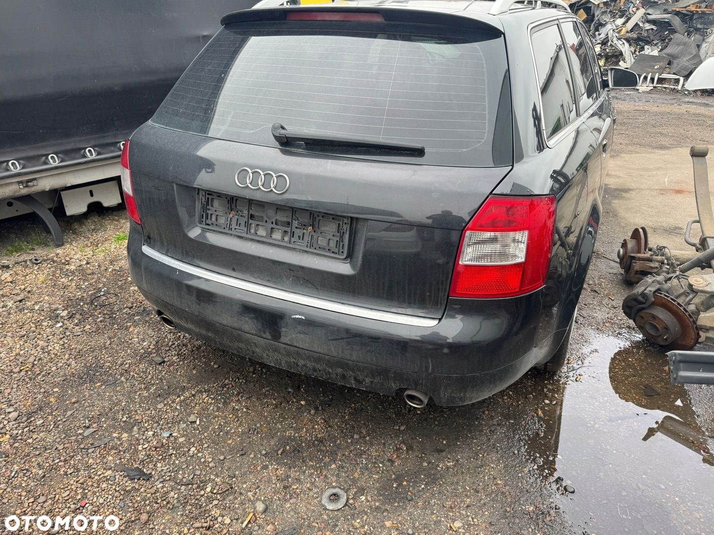 Audi A4 B6 Avant 05r 1,8T tył kompletny ćwiartka - 2