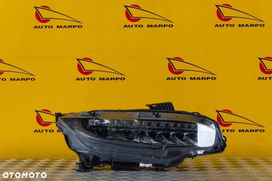 HONDA CIVIC X 16- REFLEKTOR LAMPA LED SREBRNA USA - 2