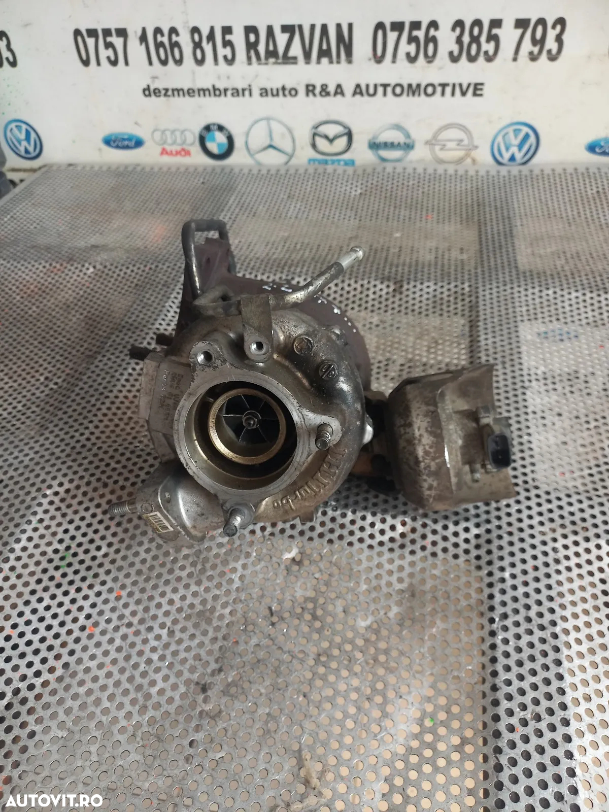 Turbo Turbina Mazda 6 Mazda CX-7 2.2 Diesel Cod R2AC Cod VJ40 RHV4 - Dezmembrari Arad - 2