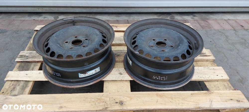 FELGA STALOWA 2 SZT 5x112 6,5Jx15 ET33 FI57,1 VOLKSWAGEN AUDI SKODA - 2