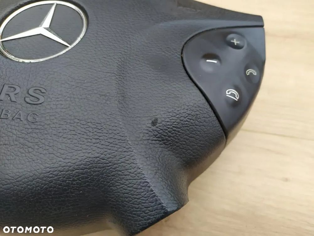 MERCEDES W211 AIRBAG KIEROWNICY PODUSZKA KIEROWCY CZARNA - 2