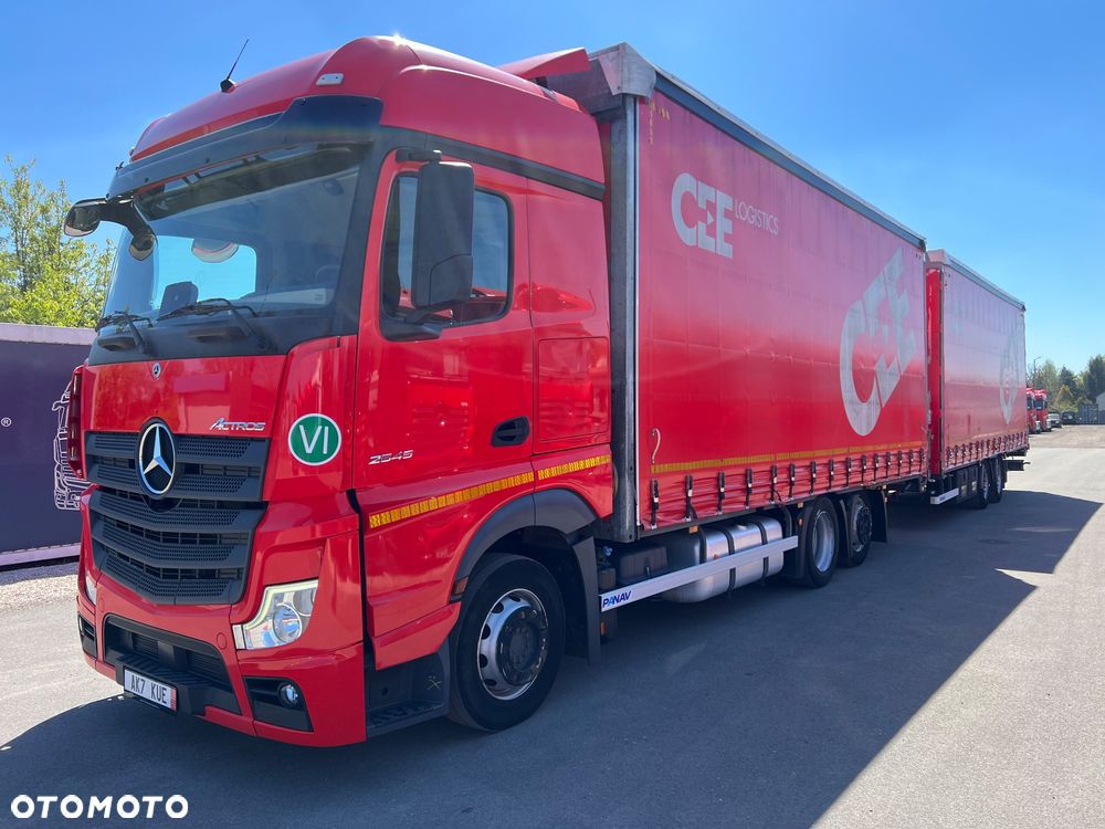 Mercedes-Benz ACTROS  MP5 euro6 6x2 jumbo zestaw  120m 38palet - 5