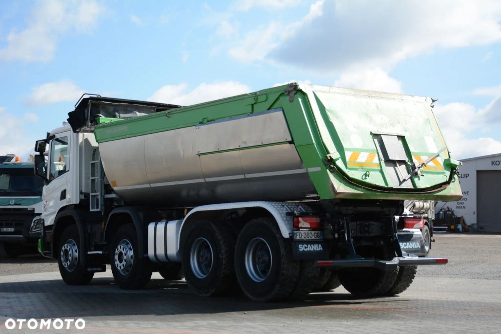 Scania P 410 XT / 2019r / 8x4 / MEILLER KIPPER / Retarder / Mulda / Duża ładowność / Na zwolnicach - 8