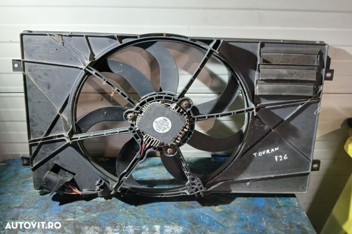 Electroventilator / Ventilator racire motor / AC 1K0959455EF 1K012120 - 1